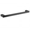 Komo Black Single Towel Rail 610mm