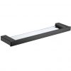 Komo Black Glass Shelf