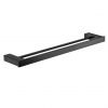 Komo Black Double Towel Rail 810mm