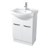 alexis 600 semi-recessed vanity