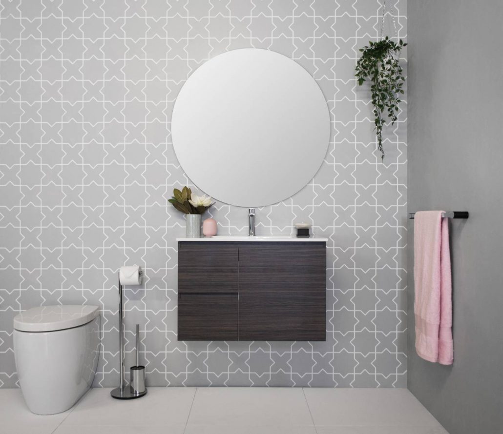 Glacier Lite Ensuite Twin Vanities