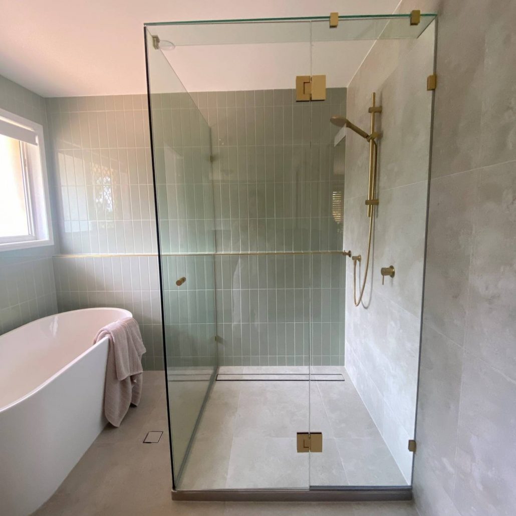 No Seal Frameless Shower Screens Bdw Bathrooms Kitchens Tiles