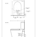 Space Solution Skew Toilet | Builders Discount Warehouse