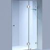 wall to wall frameless shower fronts