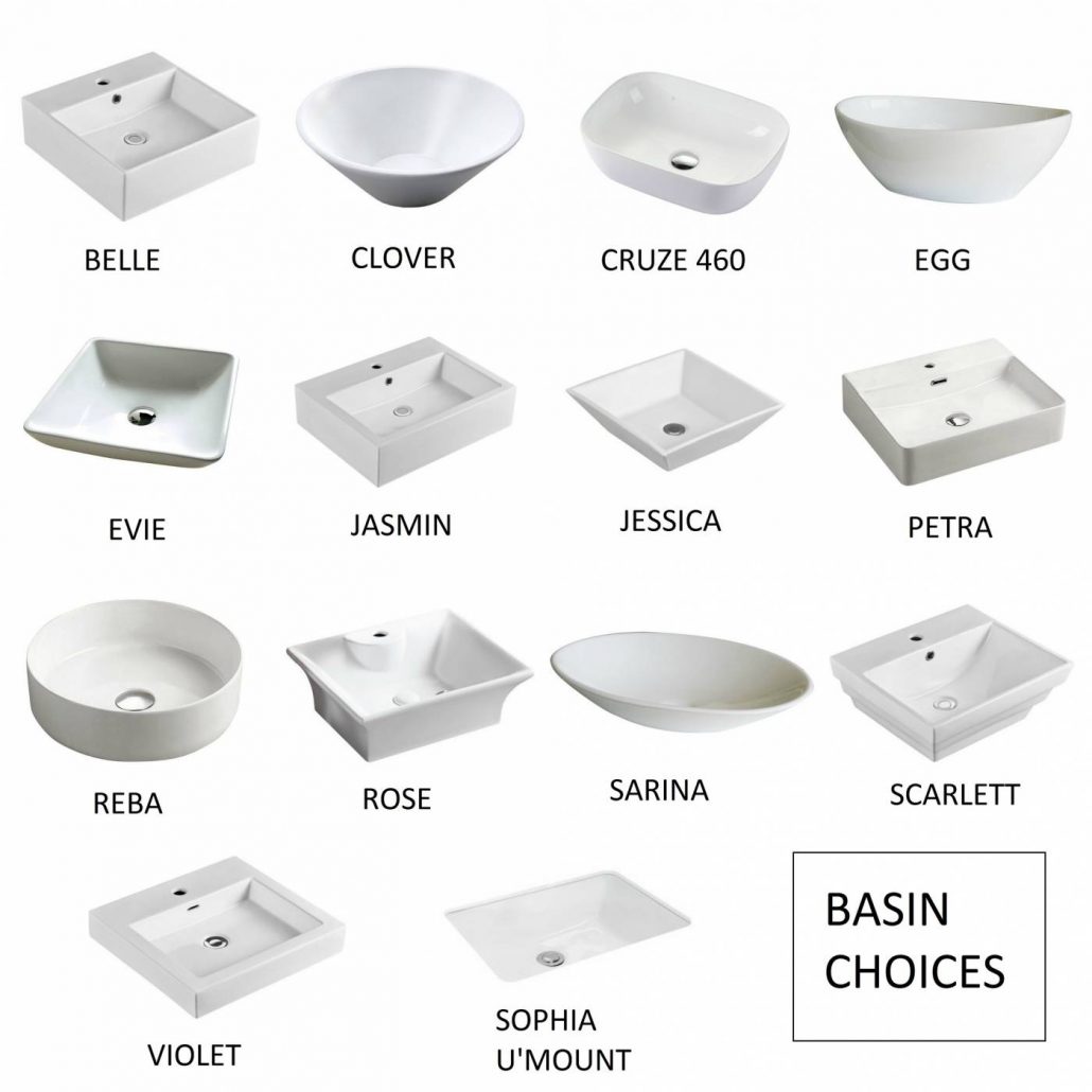 basin choices