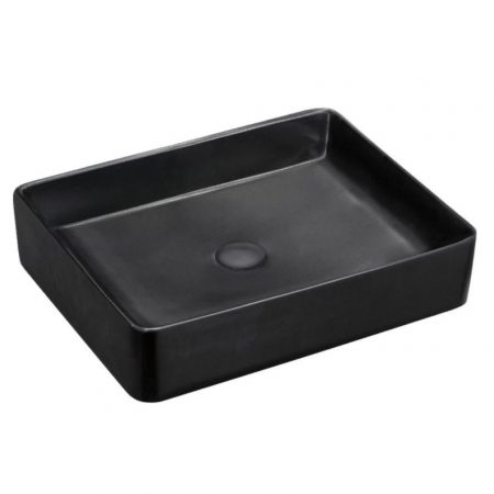 luciana black above counter basin