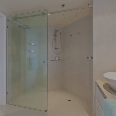 frameless sliding shower fronts