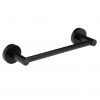 emma black hand towel holder