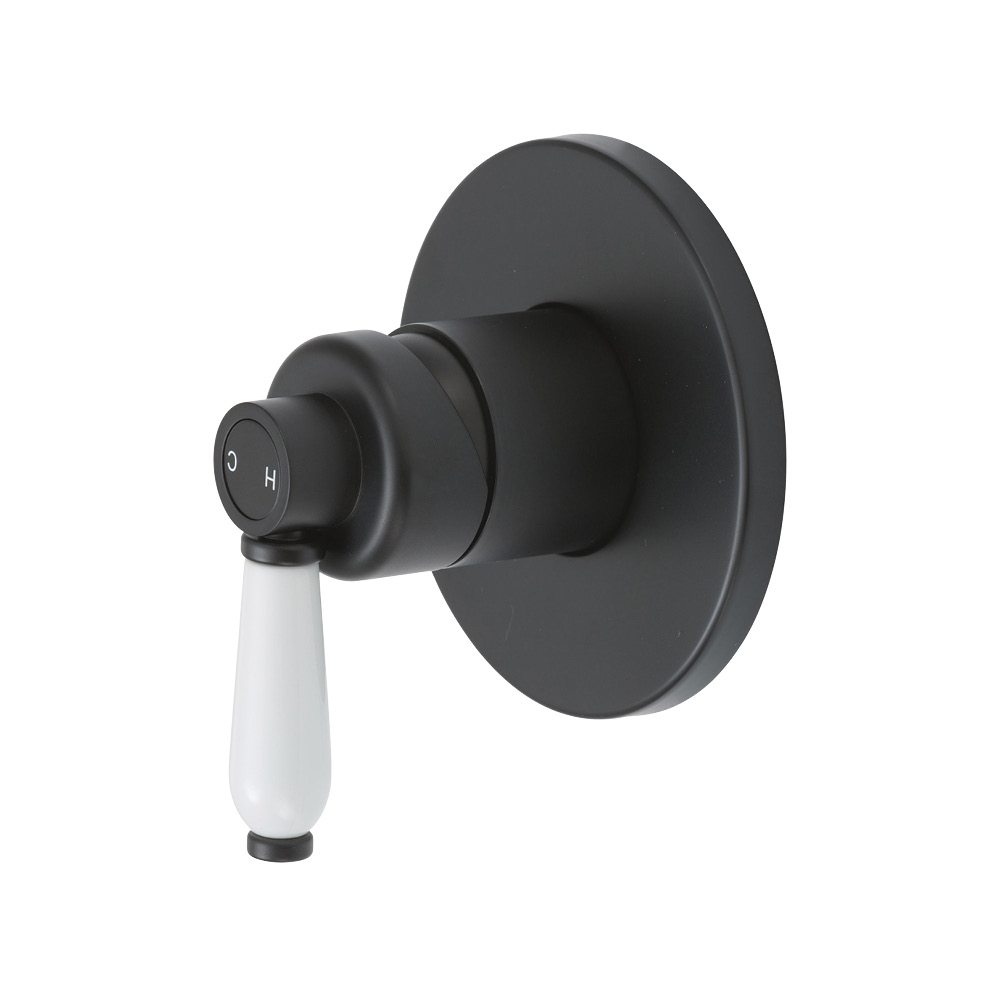 Eleanor Black Wall Mixer