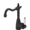 Eleanor Black Shepherds Crook Basin Mixer