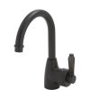 eleanor black gooseneck basin mixer