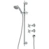 lillian chrome shower set