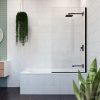 Fitzroy Black Pivot Bath Panel