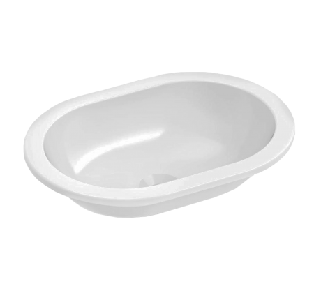 emilia oval inset basin