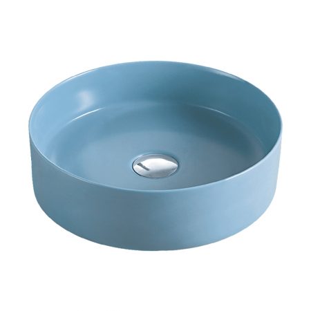 reba blue above counter basin