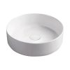 reba matte white above counter basin