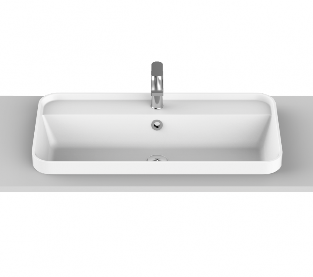 miya semi-inset basin 750