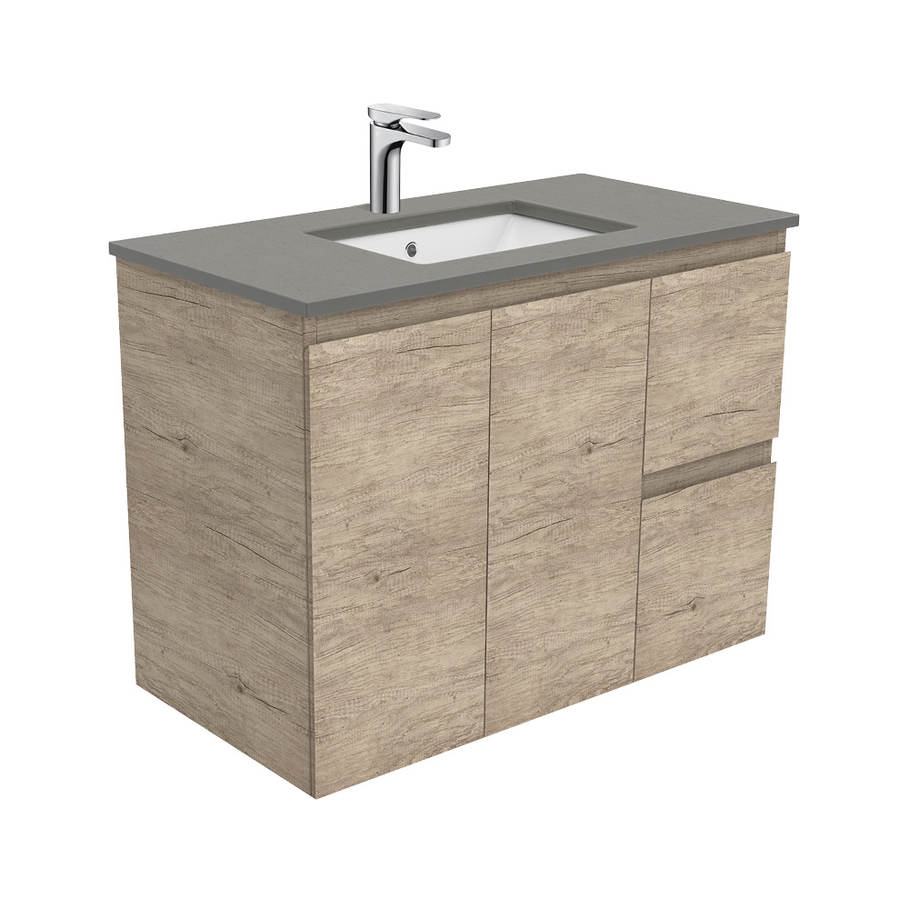 scandi oak vanity 900