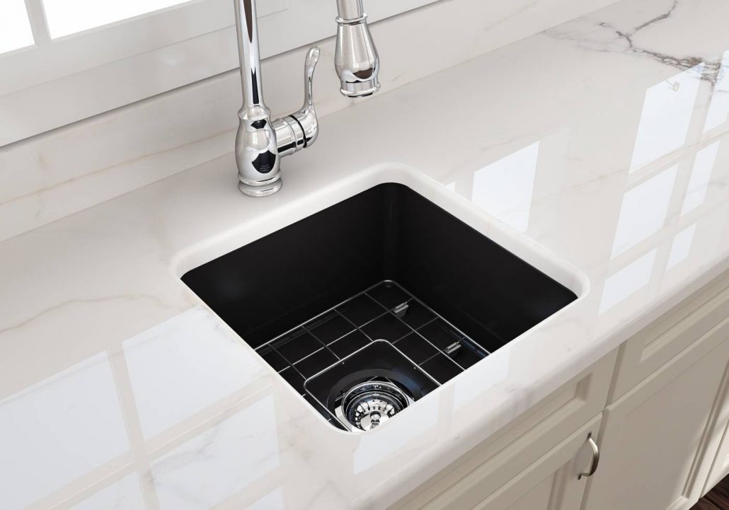 Cuisine Black Fireclay Small Sink