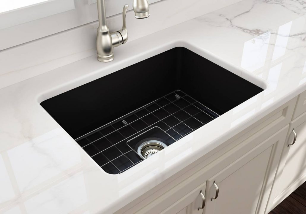 Cuisine Black Fireclay Large Sink