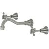 lillian brushed nickel bath set