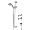 lillian brushed nickel shower set