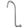 Lillian Brushed Nickel Swan Neck Shower Arm