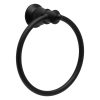 lillian black towel ring