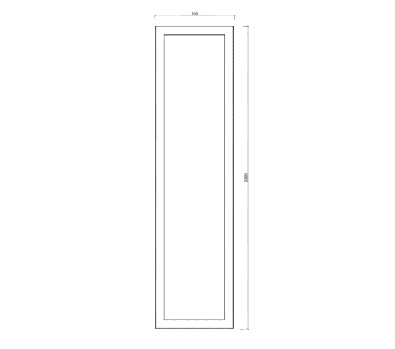 Shaker Tall End Panel