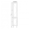 Shaker 2 Door Tall Pantries