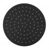 Black Round Shower Head 300mm