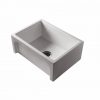 patri large single butler sink