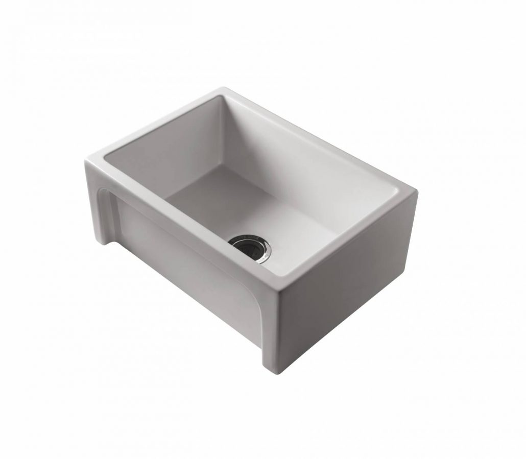 patri large single butler sink