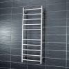 BRU-RTR430 Brushed Satin Heated Towel Ladder