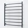 BSTR05 Black Heated Towel Ladder