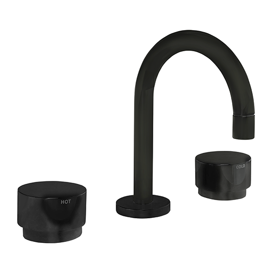 Sphere Black Basin Set