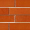 Casablanca Orange Subway Tile