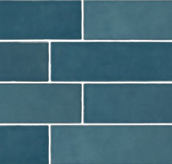 Casablanca Sky Blue Subway Tile