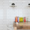 Aquarella White Subway Tile