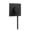 Emma Black Care Square Wall Mixer