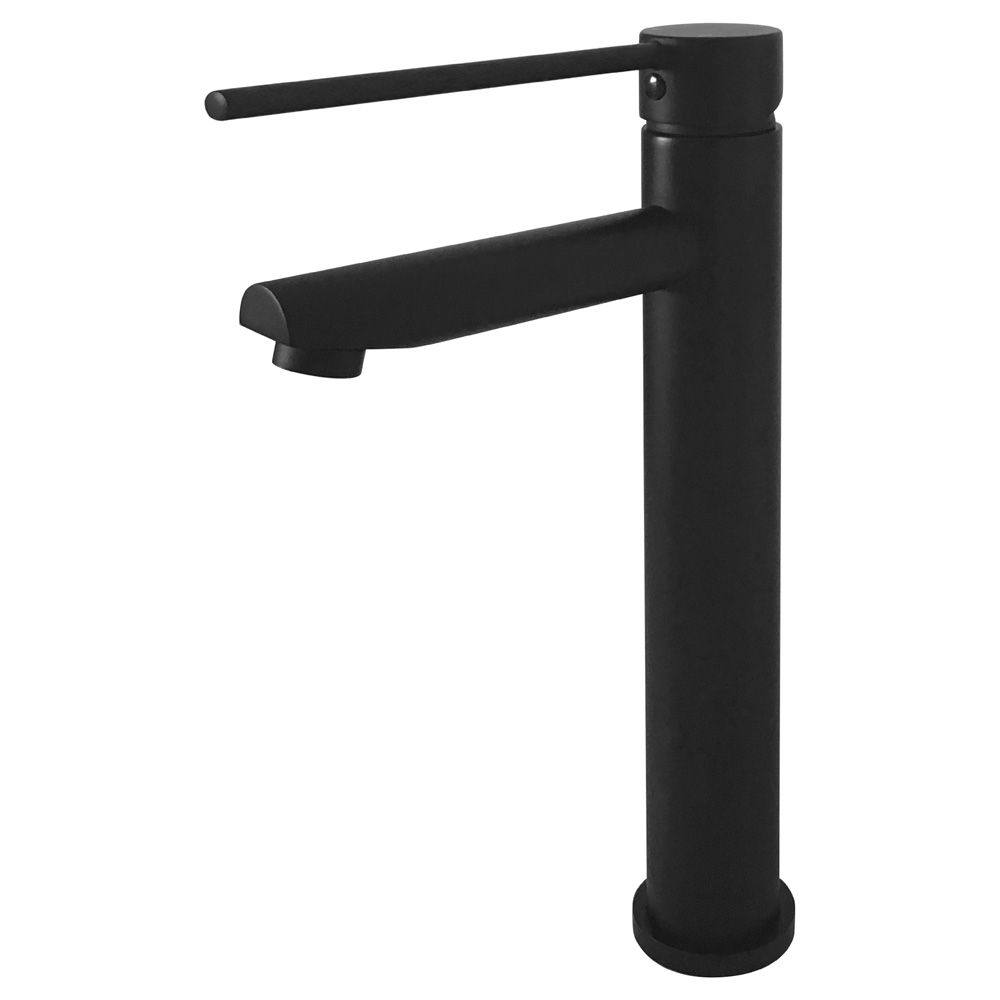 Emma Black Care Tall Basin Mixer