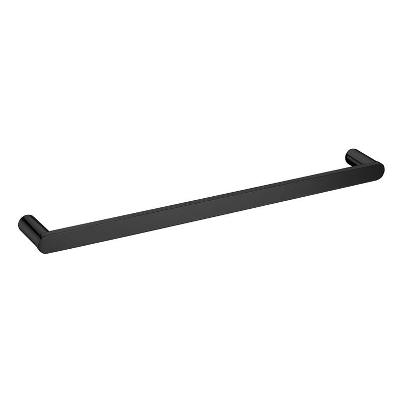 Shelly Black Single Towel Rail