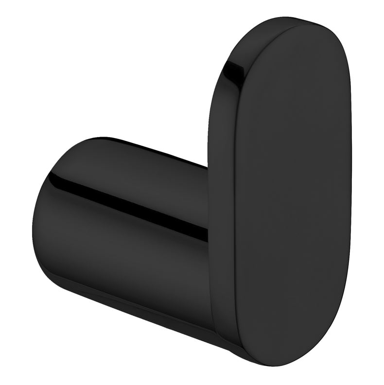 Shelly Black Robe Hook