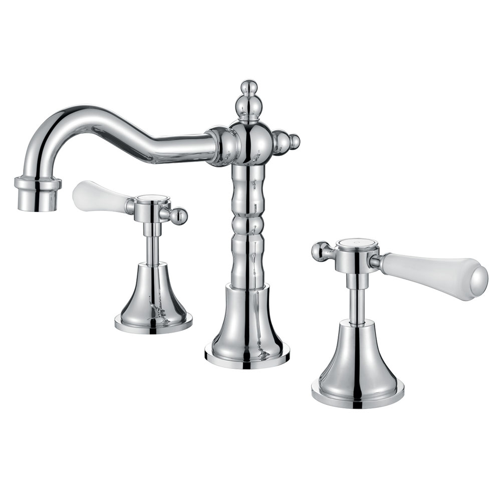 Lillian Lever Chrome Basin Set