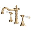 Lillian Lever Urban Brass Basin Set