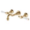 Lillian Lever Urban Brass Bath Basin Set