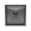 Hana 32L single kitchen sink carbon metal