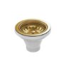 Kitchen Basket Waste Rugged Brass