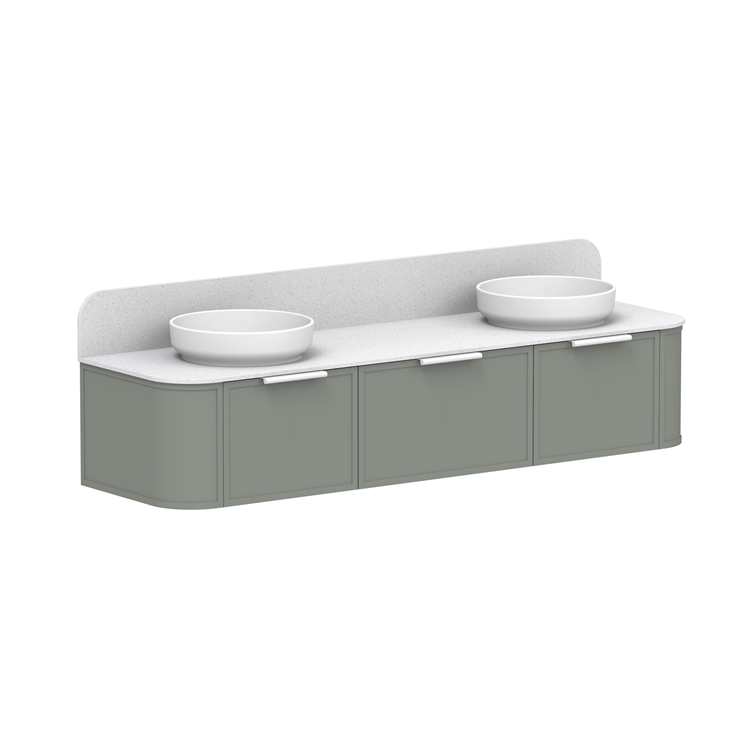 Flo Curved Vanity