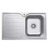 Tiva Single Kitchen Sink with Drainer